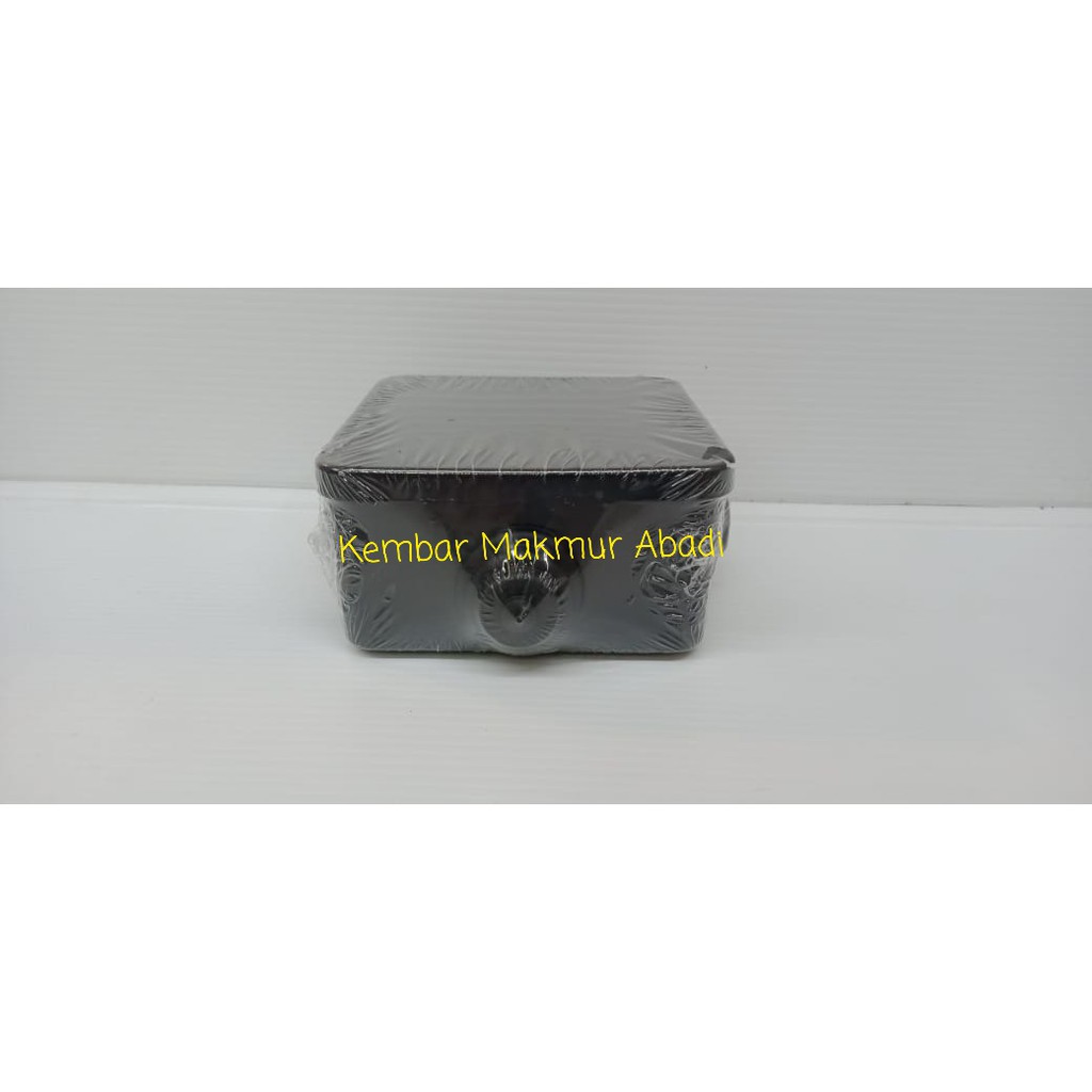 Duradus MG 80x80x40 HITAM / Junction Box / Jansion Box / Duradus Kotak / Jansion Box / Box MG HITAM