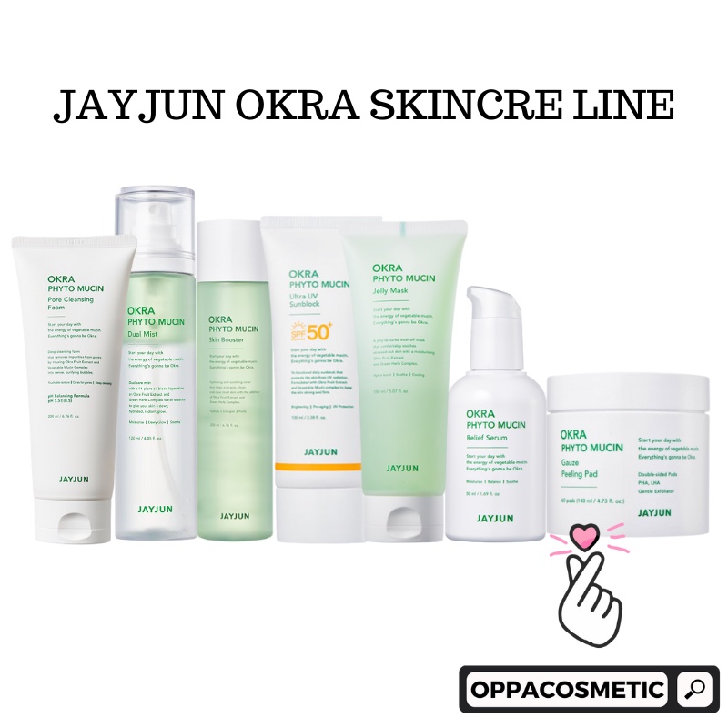 JAYJUN Okra Phyto Mucin Skincare Line