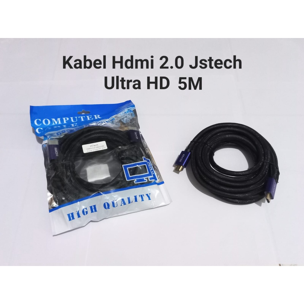 Kabel HDTV 2.0 ULTRA HD 4K JSTech 5meter