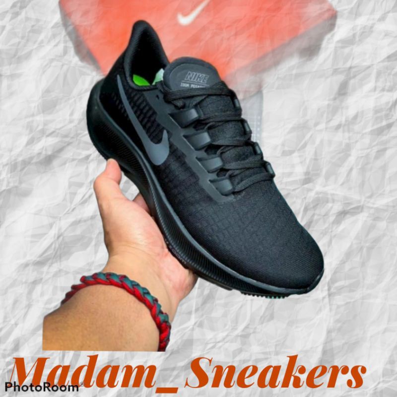 Sepatu Running Nike Zoom pegasus turbo 37 full Black