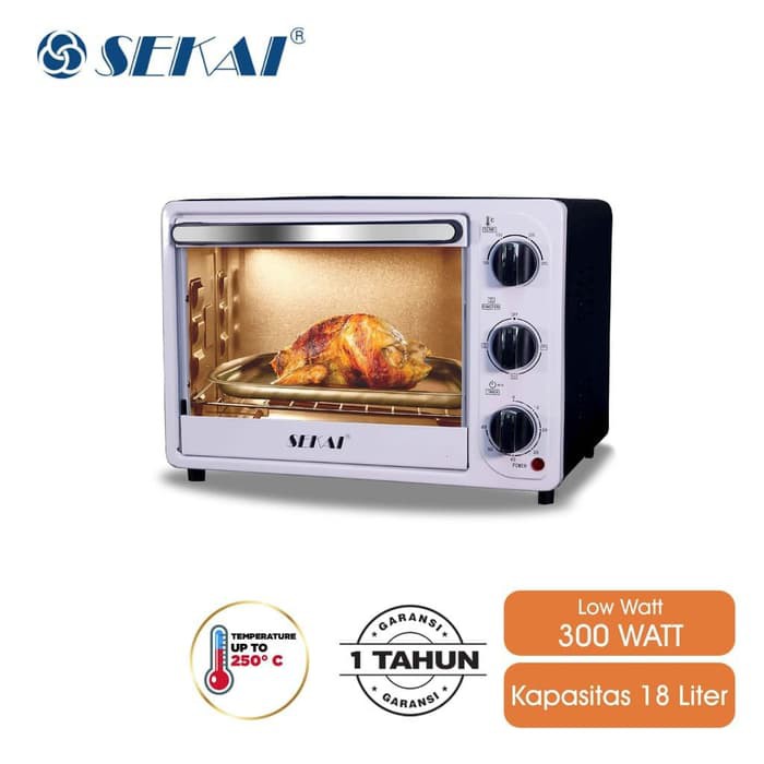 SEKAI OV-180 Low Watt Oven 18L