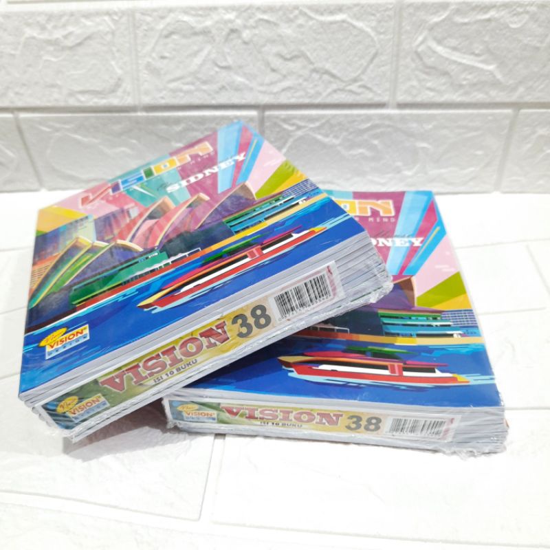 

BUKU VISION ISI 38 PER PACK ISI 10