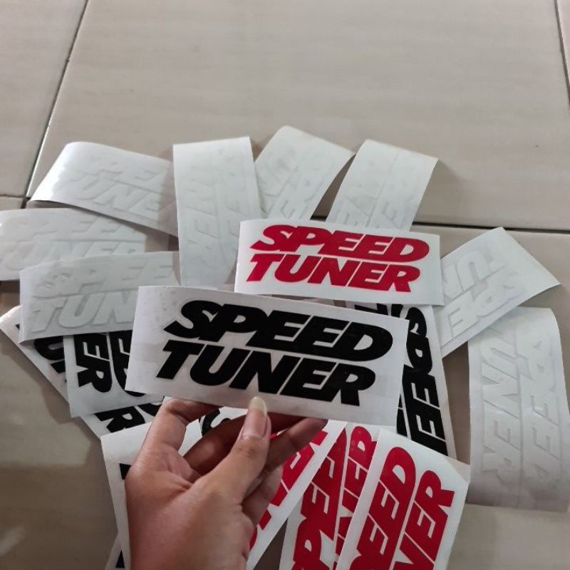 STICKER STIKER CUTTING SPEEDTUNER