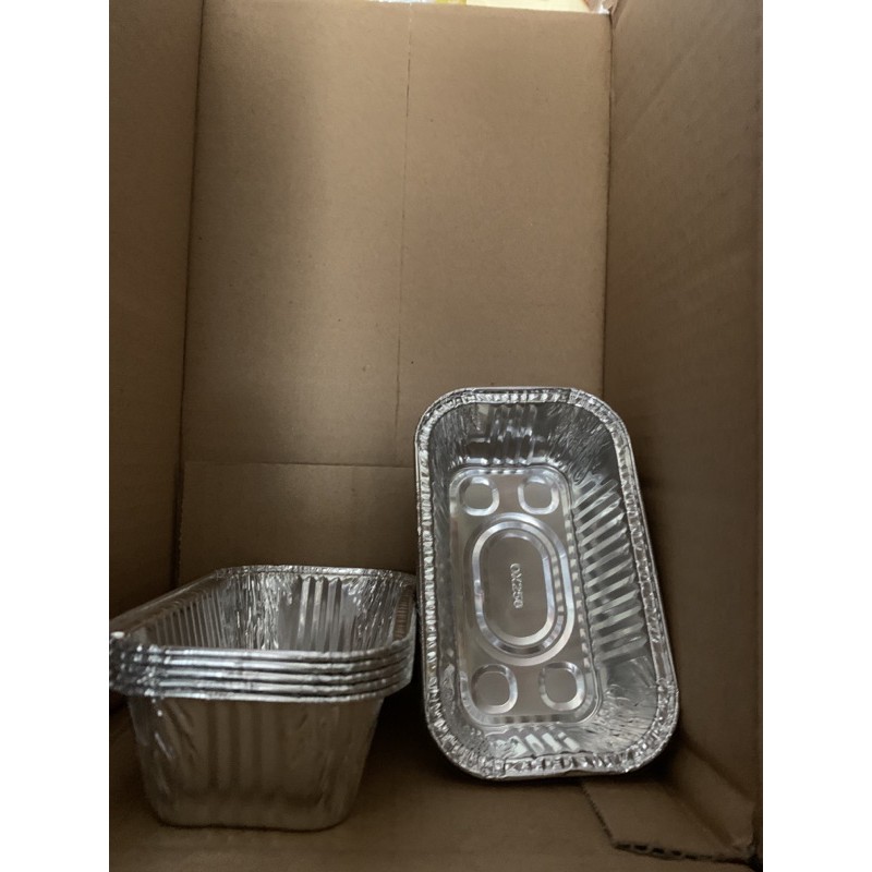 Alu Aluminium Tray Alumunium Foil Lengkap Dengan Tutup Mika OX 250 OX250 OX-250 Tempat Oven Kue Kota