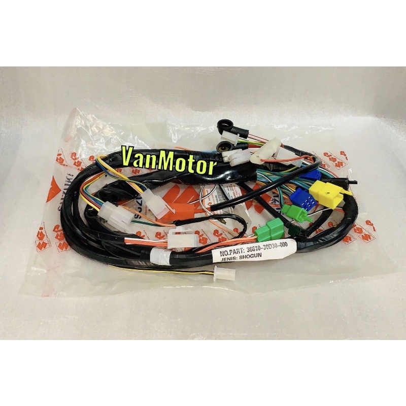 KABEL BODY BODI SHOGUN LAMA OLD SHOGUN KEBO SET KOMPLIT SUZUKI ORI TERMURAH WIRE HARNESS