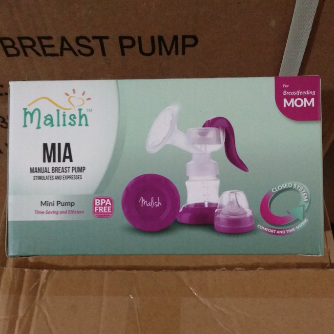 Malish Mia Manual breastpump pompa ASI manual