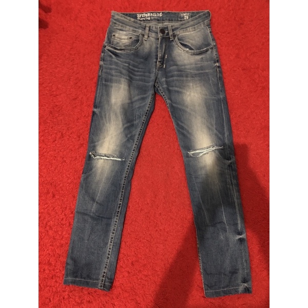 SOLD OUT❌ Spyderbilt jeans pria celana panjang