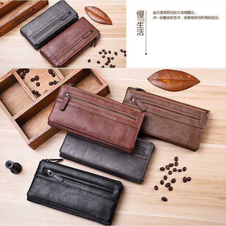 (100% BARANG ORI) DEABOLAR Dompet Pria Bahan Kulit - JC222