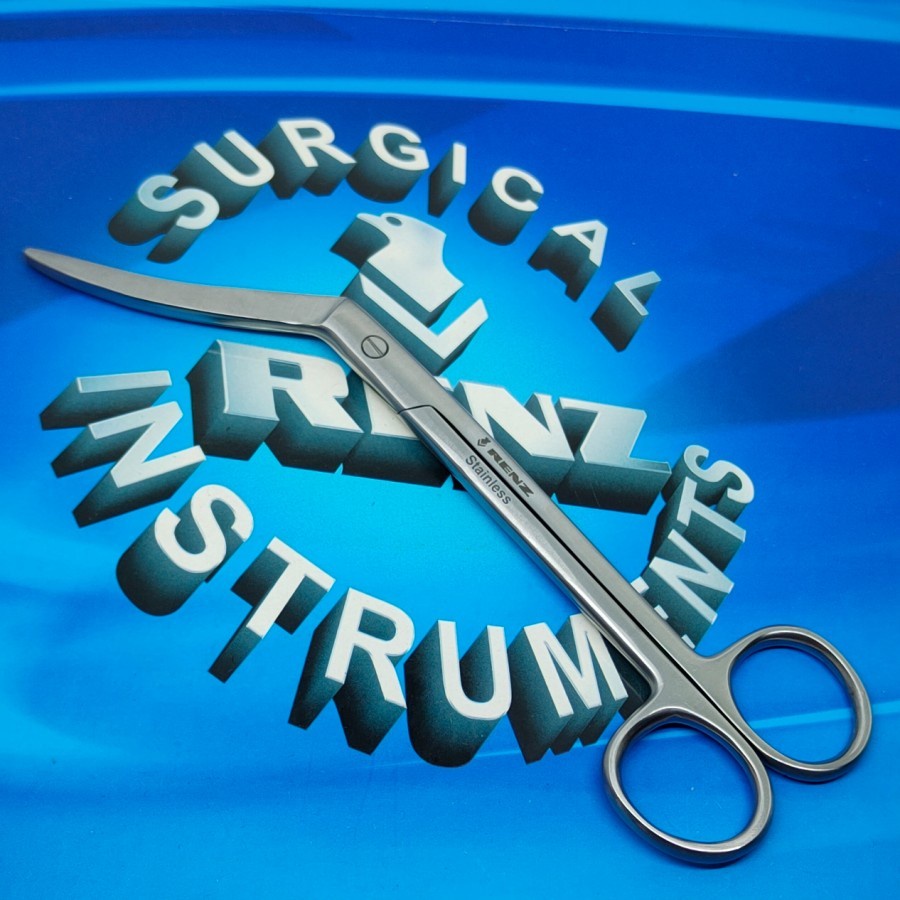 Alat medis Alkes Beckmann Tonsil Scissor Nasal Scissor 19cm|Renz Surgical