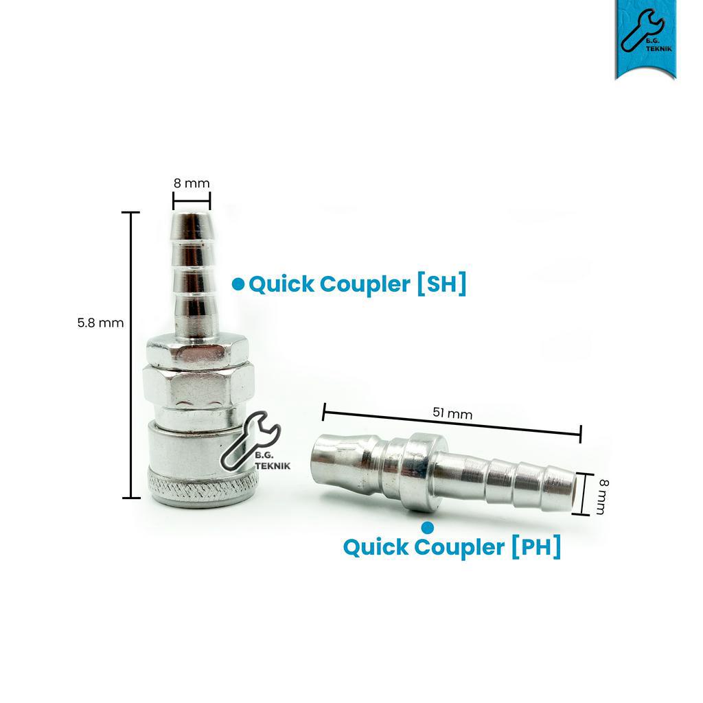 Quick Coupler Compressor /  Sambungan Selang Angin Kompresor