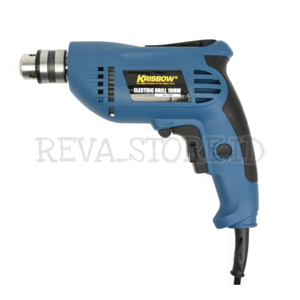 BOR MESIN BOR KRISBOW IMPACT DRILL 10MM 400WATT