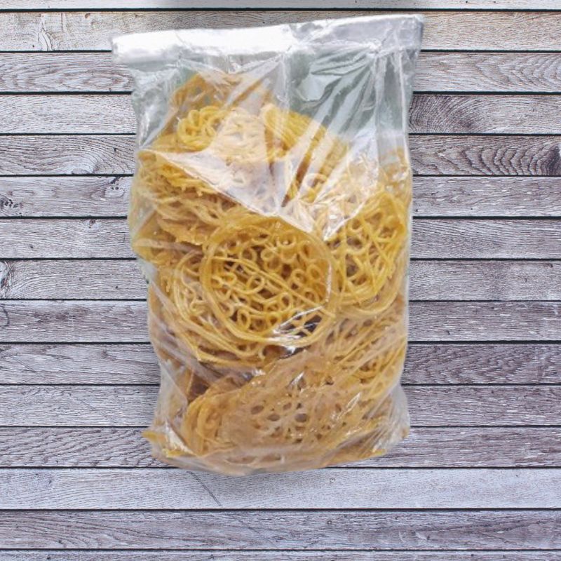 

kerupuk Keripik mie kuning mentah 500 gram siap digoreng