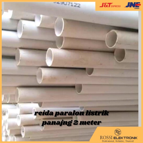 Paralon listrik Panjang 2 meter REIDA paralon Instalasi listrik kabel