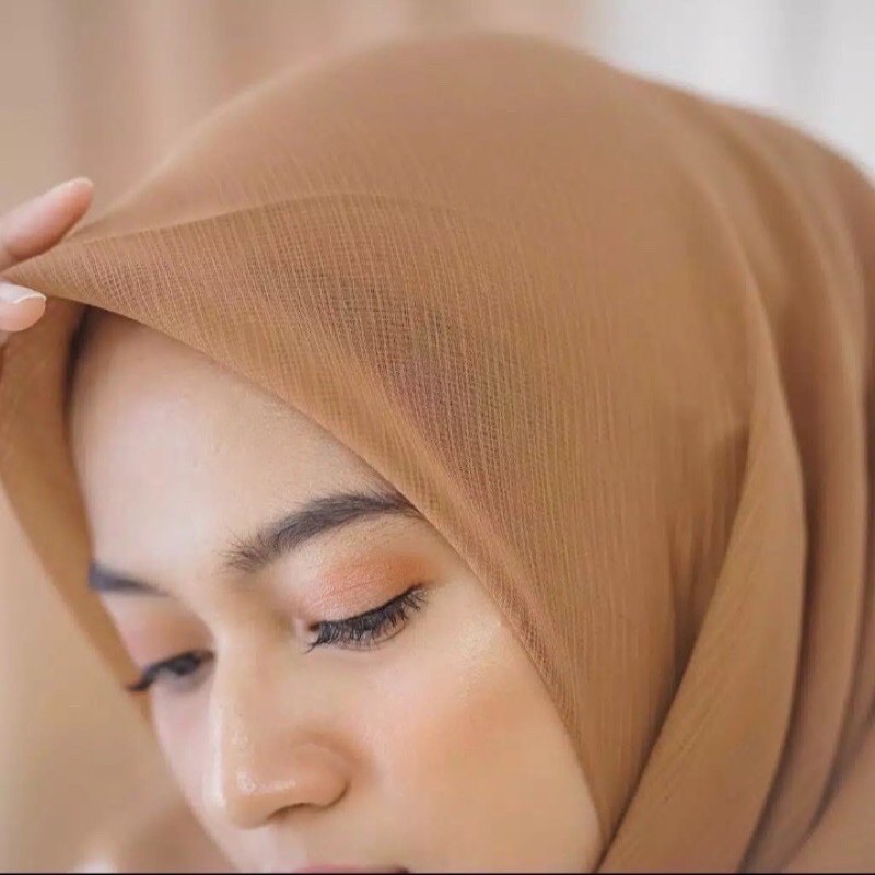 Hijab Segi Empat cornskin Scraf Oringinal