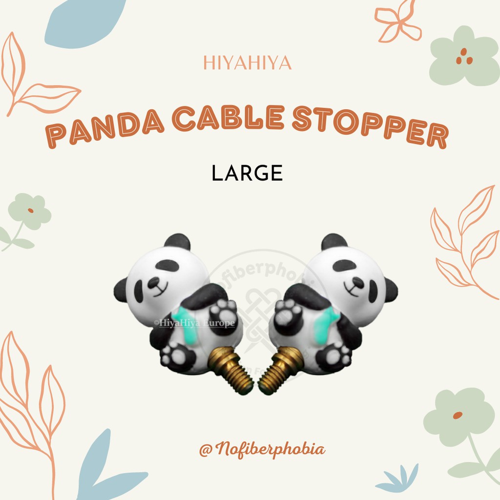 Alat Rajut HiyaHiya Panda Cable Stopper - Large
