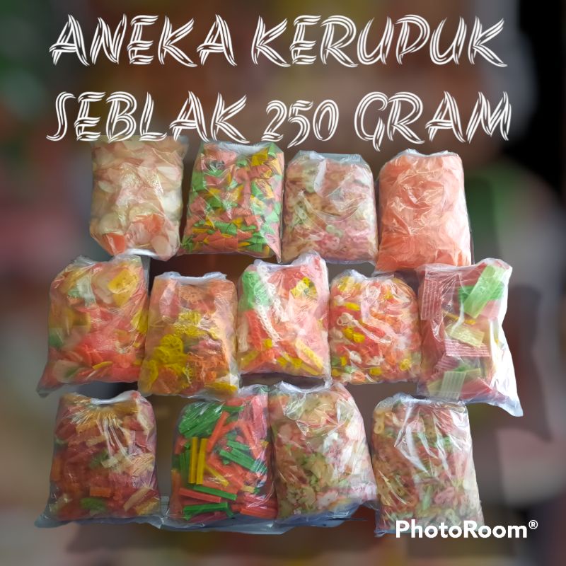 

KERUPUK SEBLAK MENTAH 250 GRAM #TERMURAH #NO1