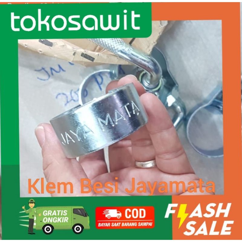 Klem Penjepit Egrek Merk Jaya Mata Original 45mm