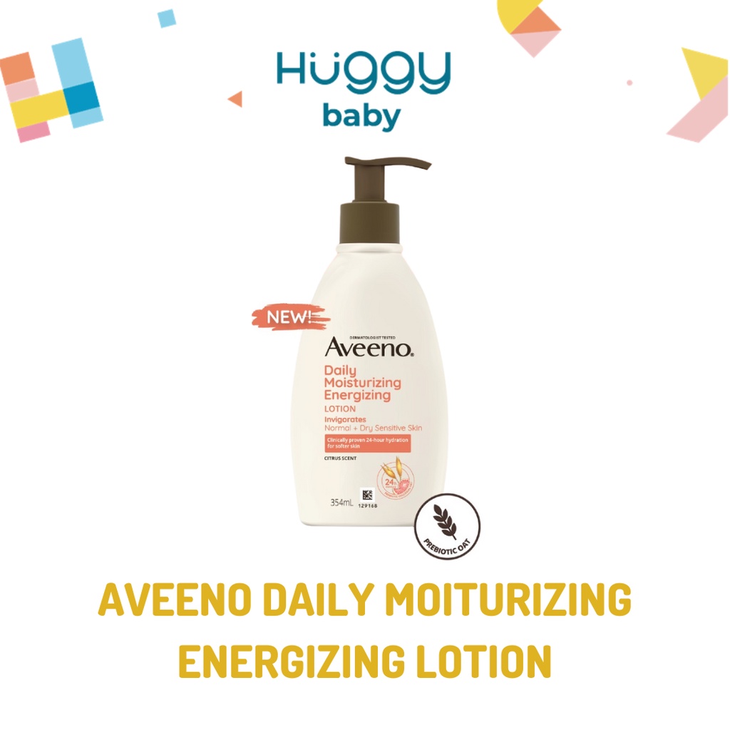 AVEENO Daily Moisturizing Energizing Lotion 354ml (Botol COKLAT)