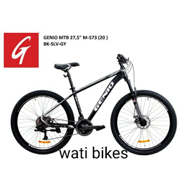SEPEDA GUNUNG SEPEDA MTB 27,5 GENIO M573 27 Speed By UNITED