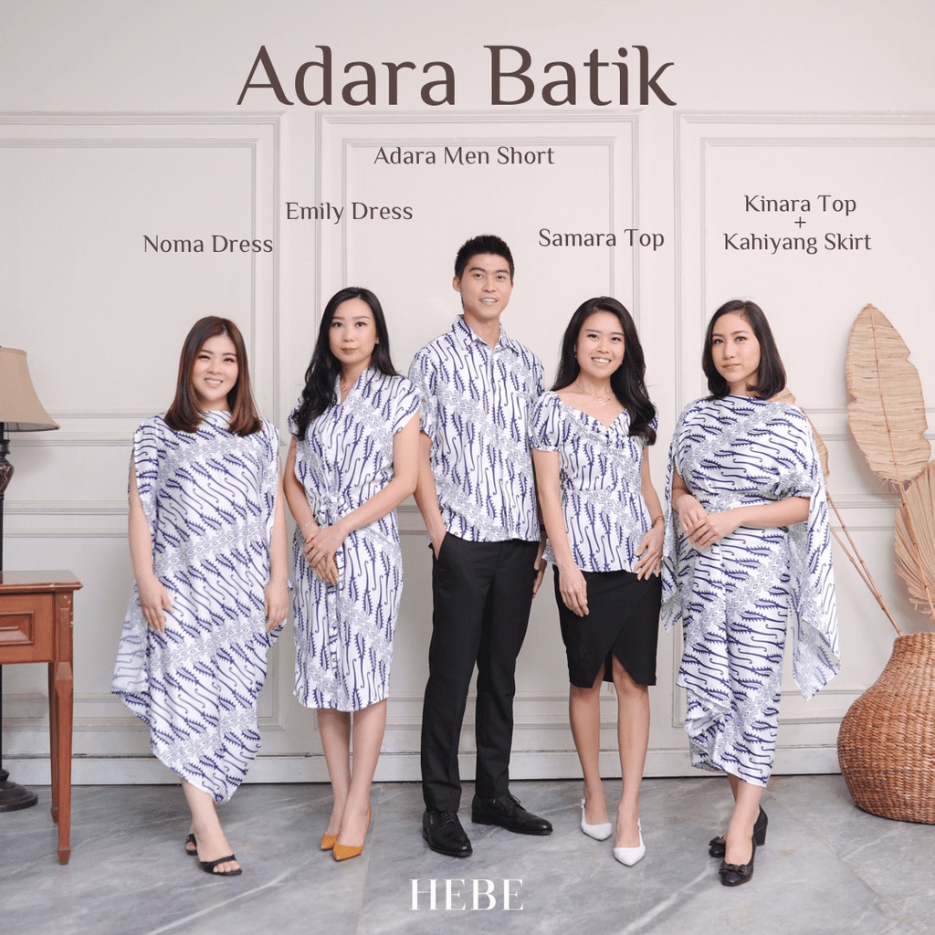 Adara Batik Set ( Available Couple ) - Kinara Kahiyang Noma Emily