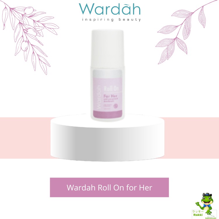 ❣️Rakkistore99❣️Wardah Roll On For Her/Him 60ml (100% Original)