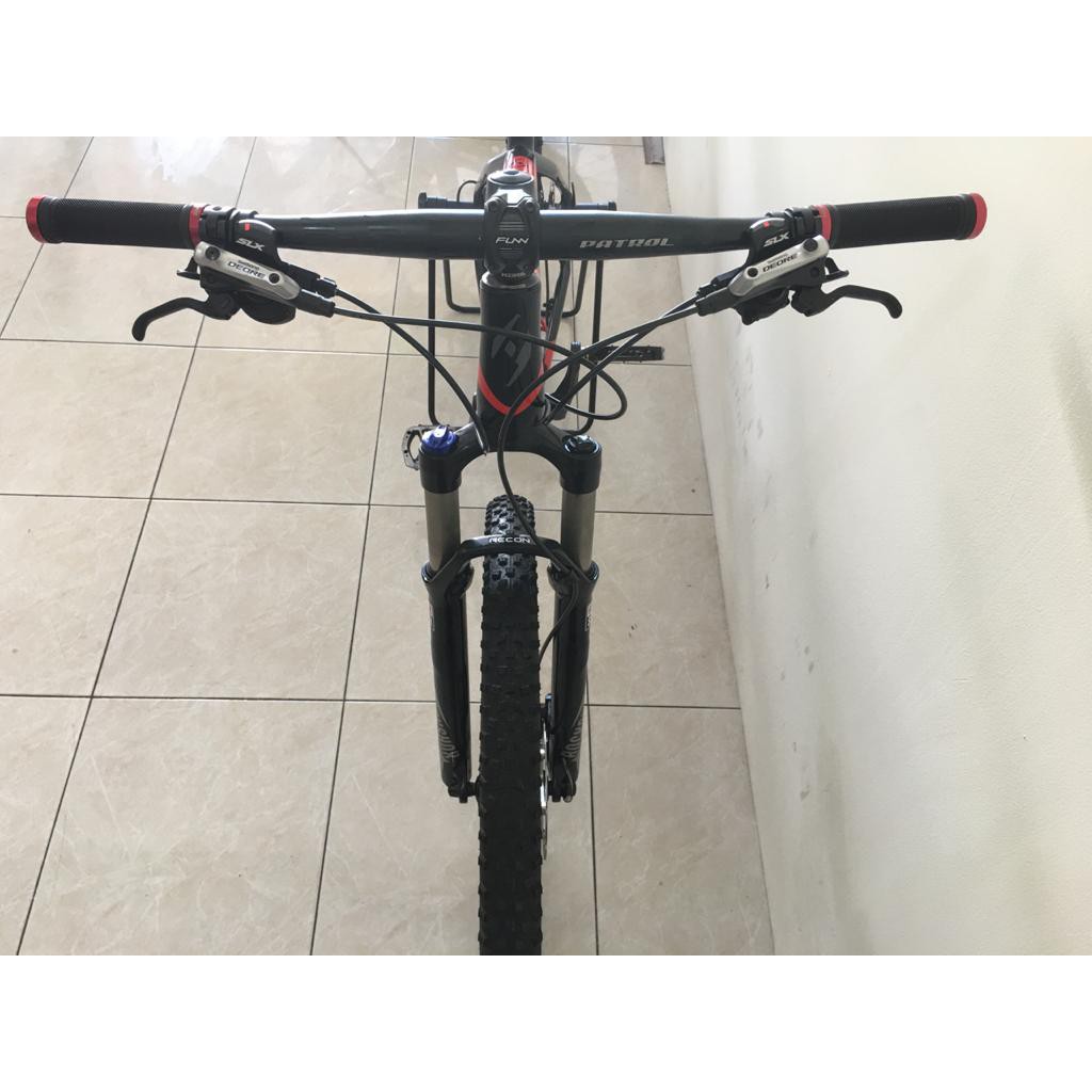 Sepeda MTB Patrol 071 Size M Grupset SLX 2 x 10 Speed 2 x 10 S FD Deore Crank Dual SLX Sproket 11 34