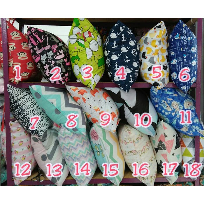 Sarung Bantal Kursi Uk 50x50