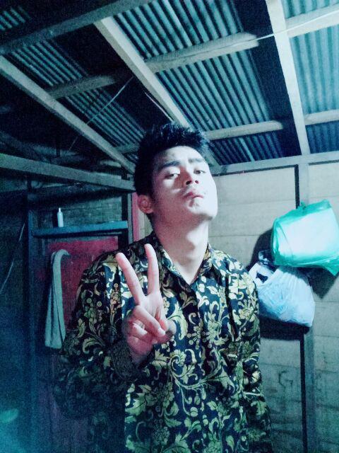 Bswart Batik Hrb026 Kenongo Hem Pendek Padi Pekalongan M L Xl Batik Pria Murah Modern Grosir
