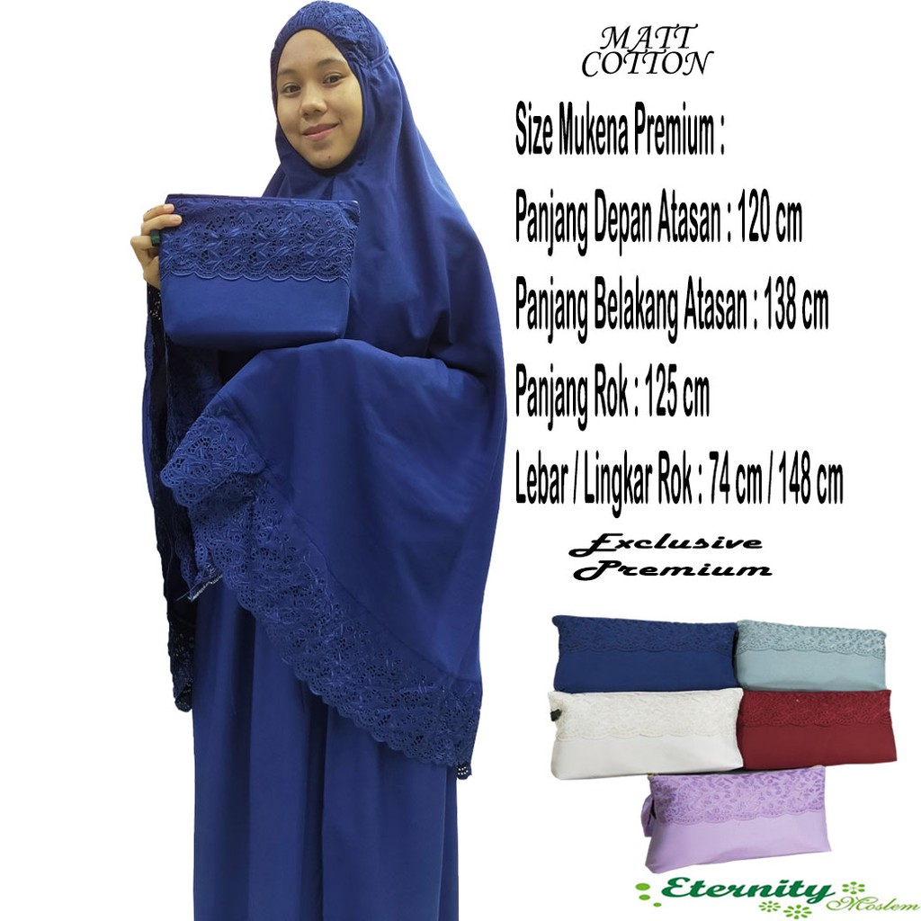 Mukena Bordir Rukaiyah Mukena JUMBO Mukena ETERNITY premium Terbaru