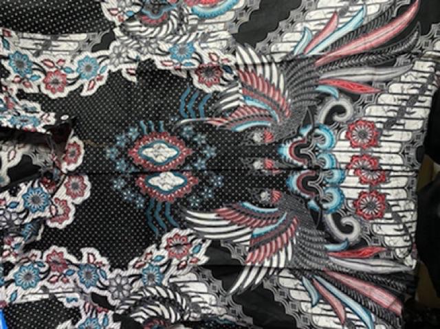 Diskon Bswart Batik Hrb026 Kenongo Hem Pendek Padi Pekalongan M L Xl Batik Pria Murah Modern Grosir