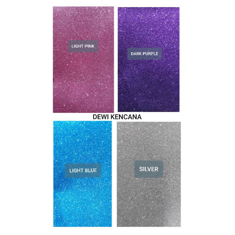 Sticker Foam Glitter atau Papel Goma A4 ST042-3