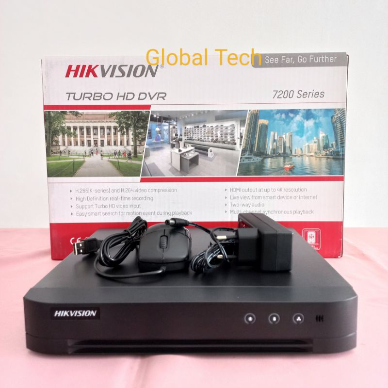 DVR HIKVISION 16ch DS-7216 HGHI-KI - Black