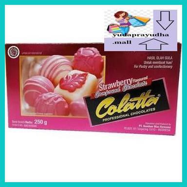 

54Etr7U- Cokelat Strawberry Compound Colatta 250Gr 9Uhhjt7-