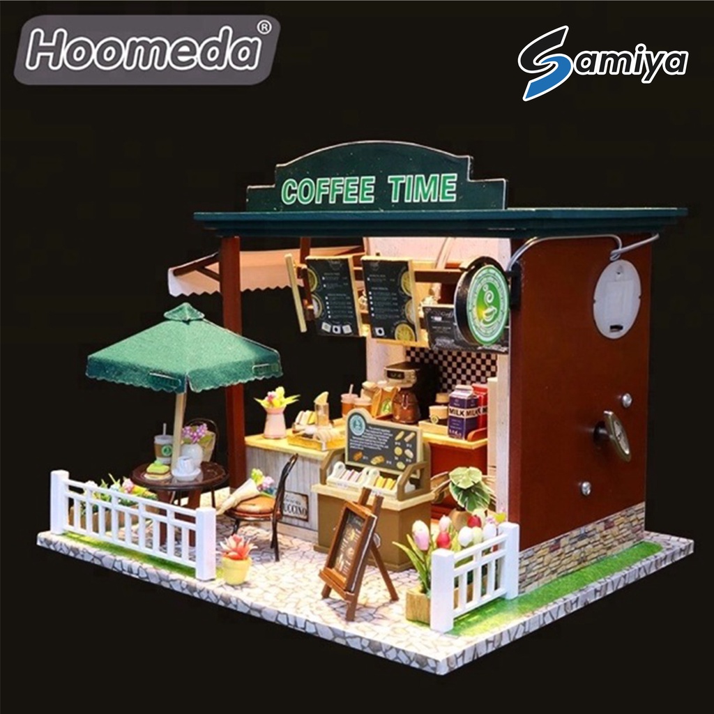 Doll house miniature / miniatur rumah / DIY house miniatur french coffee / coffee time