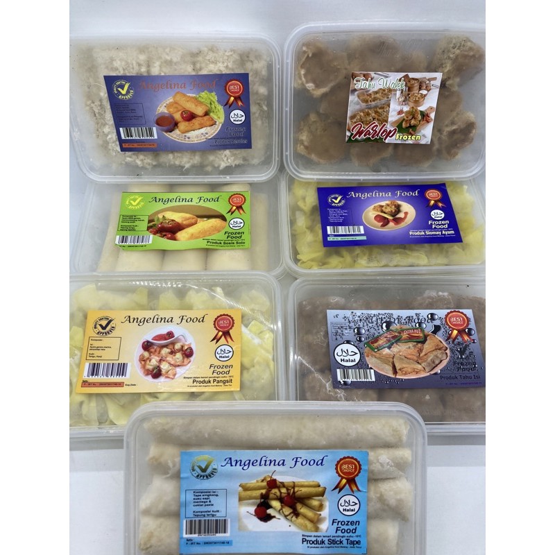 

Angelina Food FROZEN FOOD All Variant [ HANYA GOSEND GRAB SAJA ]