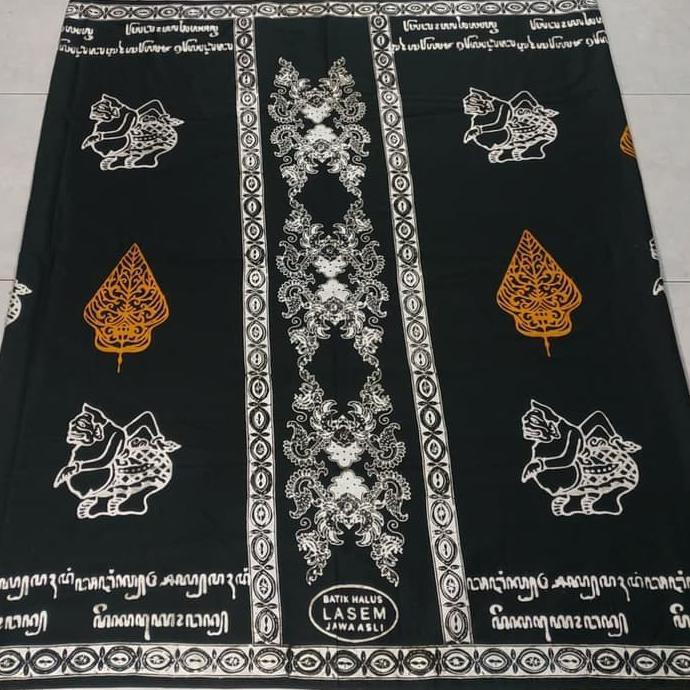 PRODUK READY... SARUNG BATIK WAYANG AKSARA JAWA / SARUNG BATIK CAP WAYANG SEMAR MURAH