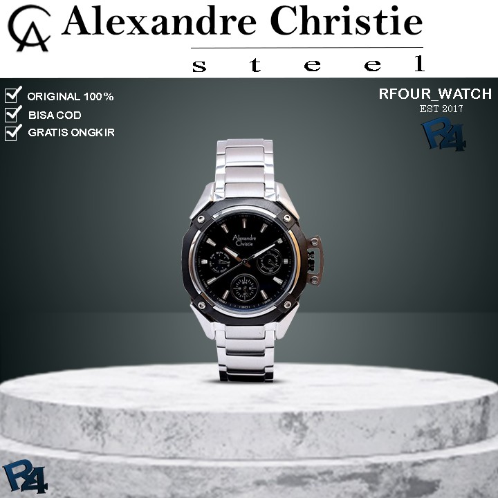 JAM TANGAN WANITA ORIGINAL ALEXANDRE CHRISTIE TERBARU ALEXANDER CHRISTIE CEWEK 6225 ALEXANDER CRISTI