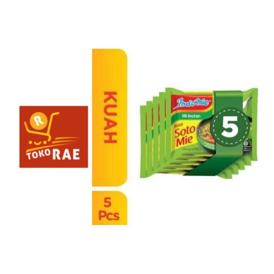 

Indomie Kuah Soto Mie bundle 5pcs