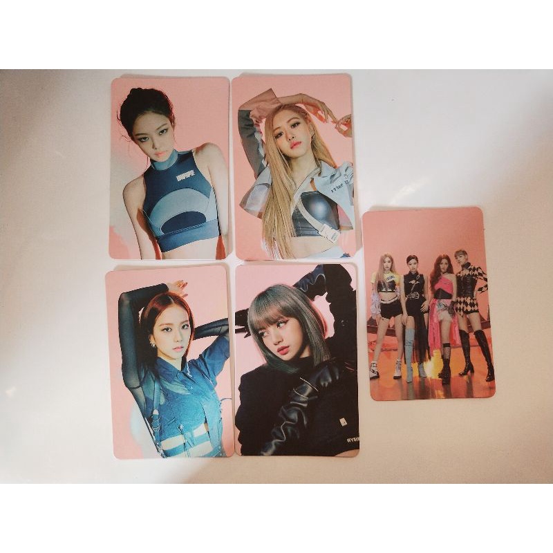PHOTOCARD (PC) BLACKPINK LISA JENNIE ROSE JISOO. GALAXY FRIENDS BLACKPINK SPECIAL EDITION VERSION( KILL THIS LOVE VER. ) LIMITED STOCK AND LIMITED EDITION. PHOTOCARD BLACKPINK MURAH