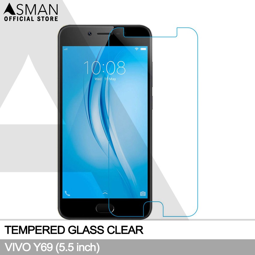 Tempered Glass VIVO Y69 (5.5&quot;) | Anti Gores Pelindung Layar Kaca - Bening