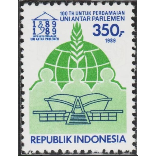 

Perangko Filateli Indonesia 04.09.1989 100 Year Inter Parliament Union