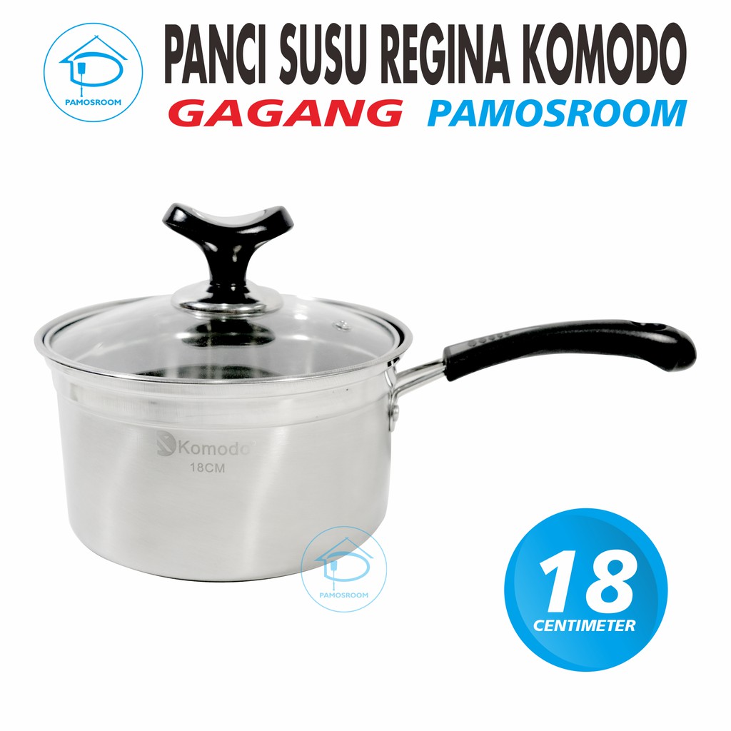 Komodo Panci Susu Regina Stainless 18 Cm Panci Susu 18cm