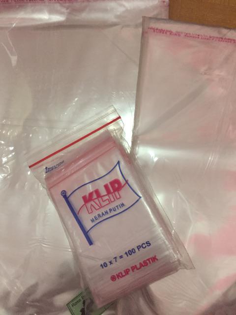 Plastik Klip Pe 7x10 Zipper Kualitas Tebal