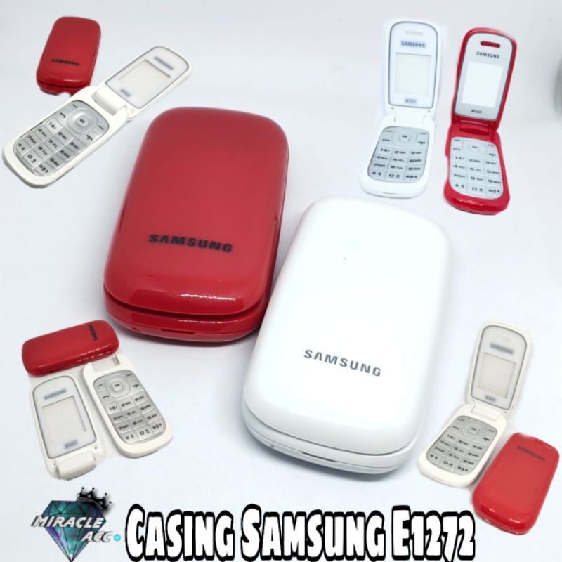 CASING SAMSUNG E1272 FULLSET ORI / 1272 / KESING / CS