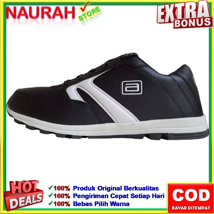 SEPATU PRIA ANDO KAIRO DANILO FURY &amp; MIRROR ORIGINAL SNEAKER SPORTY SEKOLAH KULIAH CASUAL  KUALITAS PREMIUM ANTI SLIP