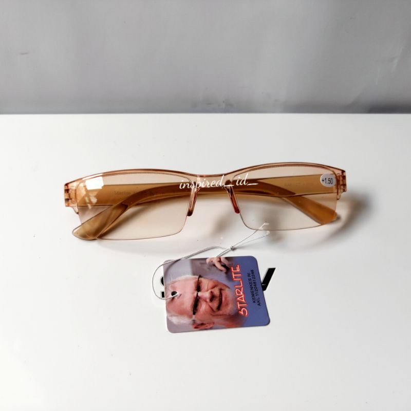 Kacamata Baca Lensa Plus 1.00 s/d plus 3.00 Pria Wanita