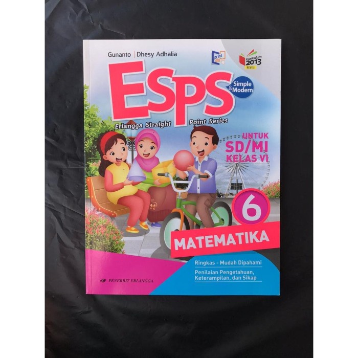 

❤BISA COD❤ BUKU ESPS MATEMATIKA K13 kelas 6 SD/MI