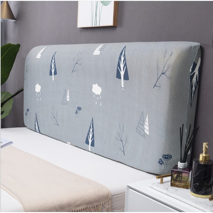 Full Elastic Headboard Cover / Penutup Sarung Divan Elastis Spring Bed / Elastis / Lembut