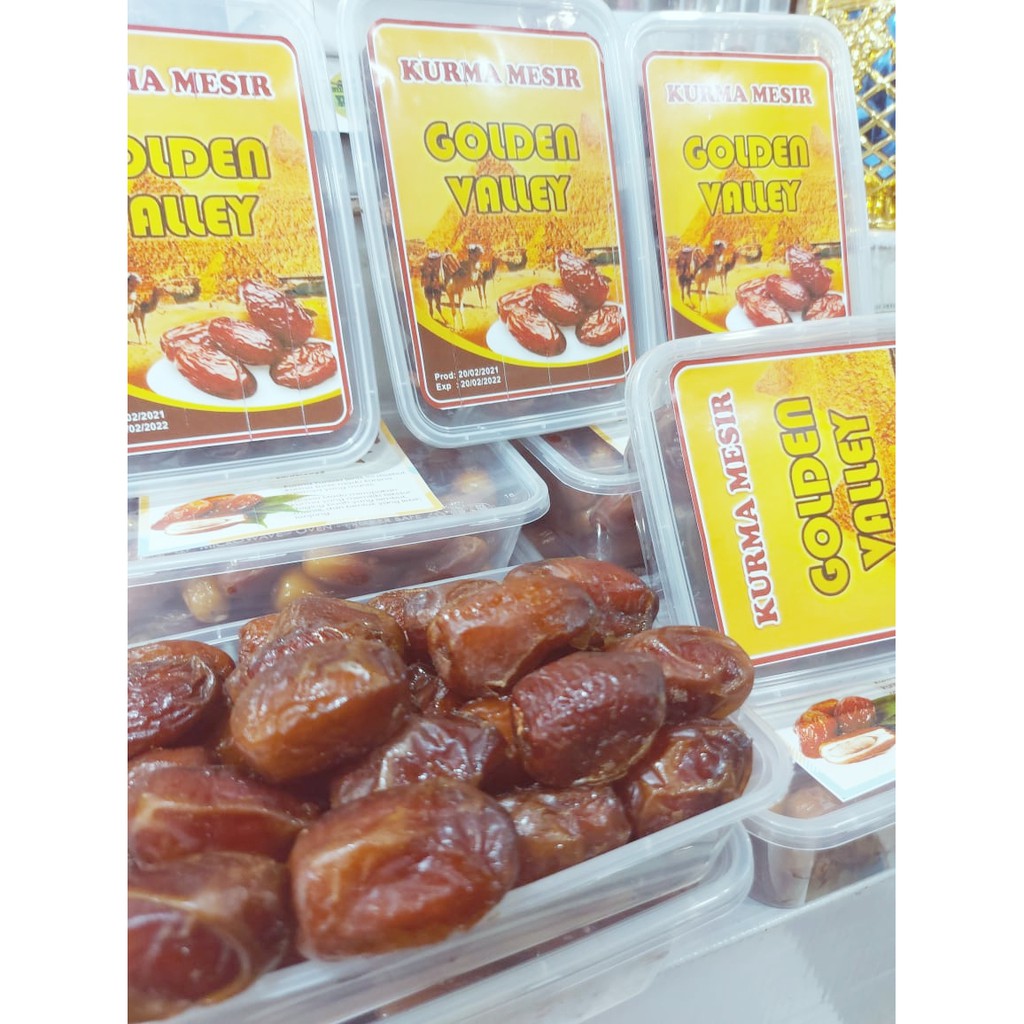 kurma madu mesir 1kg+ box mika