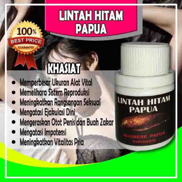 Jual Asli Minyak Lintah Hitam Papua 100 Original Shopee Indonesia